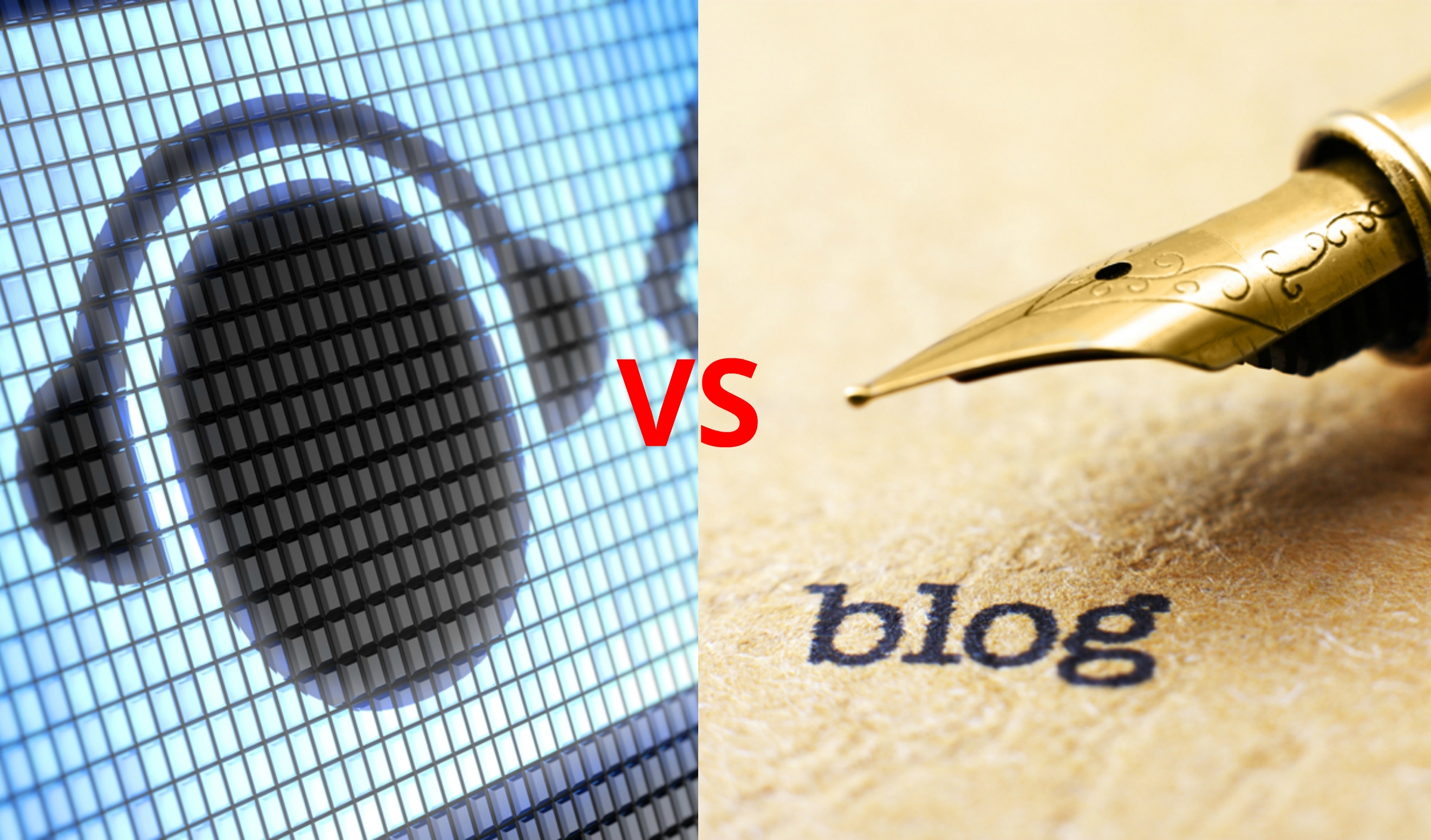 podcasting vs. blogging